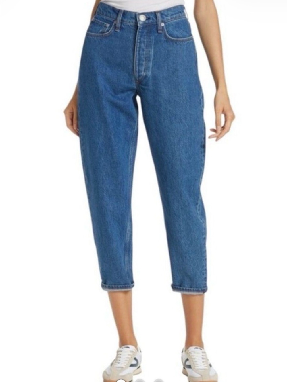 rag & bone high rise barrel Jean - Picture 4 of 12